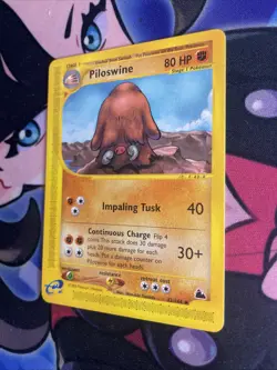 Pokemon Card - Piloswine Skyridge 43/144 Non Holo Nm - Image 3