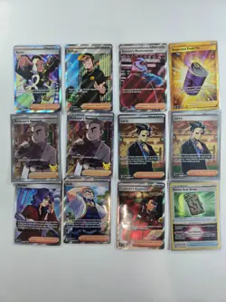 Pokemon Full Art Trainer Card Lot 12 Ultra Rare - Professor’s - NM / mint - Image 1