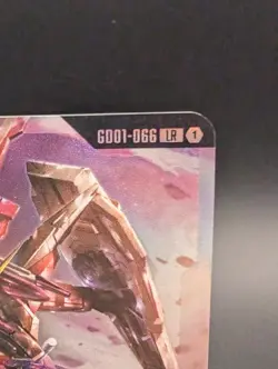 Justice Gundam GD01-066 LR - Gundam Card Game Newtype Rising Foil - Image 2