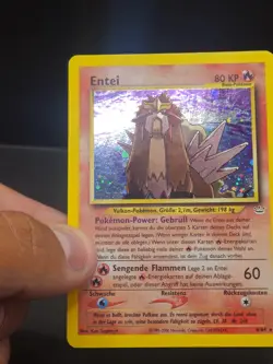 Pokemon Entei Neo Revelation TCG 6/64 Holo Unlimited Rare Card - Image 5