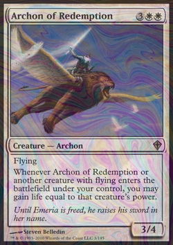 Foil Archon of Redemption - Worldwake | MTG Card - Image 3