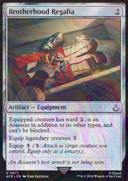 Foil Brotherhood Regalia - Assassin's Creed | MTG Card - Image 3