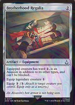 Foil Brotherhood Regalia - Assassin's Creed | MTG Card - Image 4