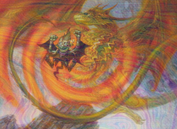 Foil Chaos Warp - Wizards Play Network 2024 | MTG Card - Image 2