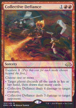 Foil Collective Defiance - Eldritch Moon | MTG Card - Image 3