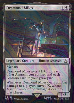 Foil Desmond Miles - Assassin's Creed | MTG Card - Image 1