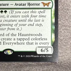 Overlord of the Hauntwoods - Duskmourn House of Horror (DSK) #194 NM MTG - Image 5