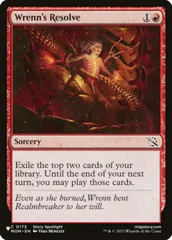 Wrenn's Resolve x1 1x Mystery Booster 2 NM MTG - Image 1