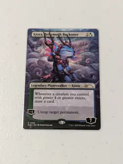 MTG Kiora, Behemoth Beckoner - Secret Lair Borderless NM - Image 1