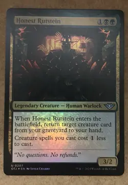 Foil* Honest Rutstein - Outlaws of Thunder Junction - Nm MTG - Image 1