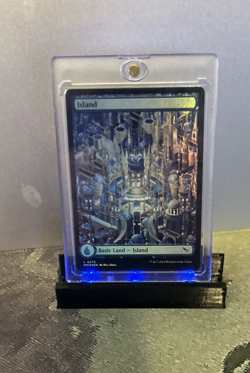 MTG Island (0273 Foil) - Full Art - Duskmourn: House of Horror (DSK) #273 MTG - Image 1