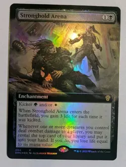Stronghold Arena (Extended Art) Dominaria United Foil - MTG RARE - Image 1