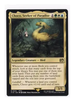 Choco, Seeker of Paradise R 0215 Regular Final Fantasy Magic the Gathering MTG - Image 1