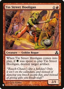 Tin Street Hooligan x4 4x Mystery Booster 2 NM MTG - Image 1