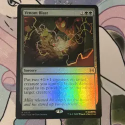 Venom Blast - 0020 - R - Foil - Spider-Man - MTG - NM/M - Image 1