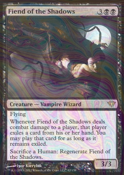 Foil Fiend of the Shadows - Dark Ascension | MTG Card - Image 3