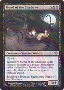 Foil Fiend of the Shadows - Dark Ascension | MTG Card - Image 4