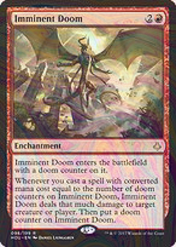 Foil Imminent Doom - Hour of Devastation | MTG Card - Image 4