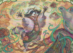 Foil Keen-Eyed Curator - Bloomburrow | MTG Card - Image 2
