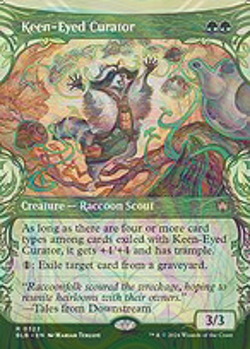Foil Keen-Eyed Curator - Bloomburrow | MTG Card - Image 4