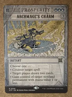 Archmage's Charm - Outlaws of Thunder Junction Breaking News - NM MTG - Image 1