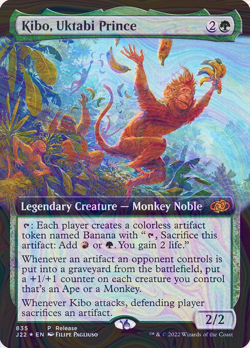 Foil Kibo, Uktabi Prince - Jumpstart 2022 | MTG Card - Image 1