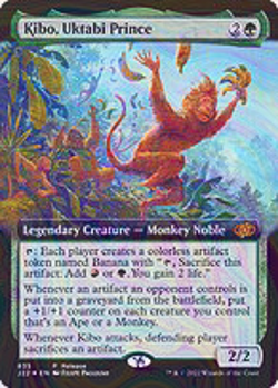 Foil Kibo, Uktabi Prince - Jumpstart 2022 | MTG Card - Image 4
