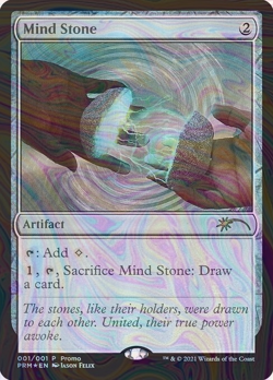 Foil Mind Stone - Wizards Play Network 2021 | MTG Card - Image 1