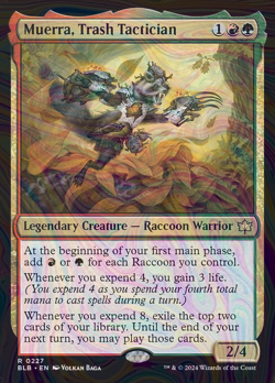 Foil Muerra, Trash Tactician - Bloomburrow | MTG Card - Image 1