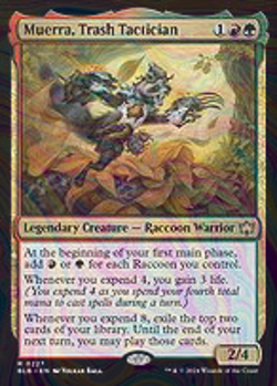 Foil Muerra, Trash Tactician - Bloomburrow | MTG Card - Image 4