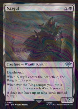 Foil Nazgul - The Lord of the Rings: Tales of Middle-earth | MTG Card - Image 1