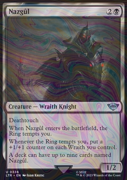 Foil Nazgul - The Lord of the Rings: Tales of Middle-earth | MTG Card - Image 3