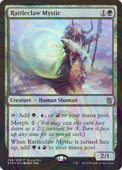 Foil Rattleclaw Mystic - Khans of Tarkir Promos | MTG Card - Image 1