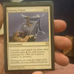Magic the Gathering Ghostly Prison The List 10/306 NM MTG - Image 1