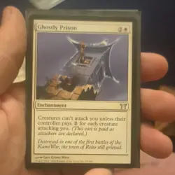 Magic the Gathering Ghostly Prison The List 10/306 NM MTG - Image 2