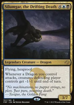 Foil Silumgar, the Drifting Death - Fate Reforged | MTG Card - Image 3