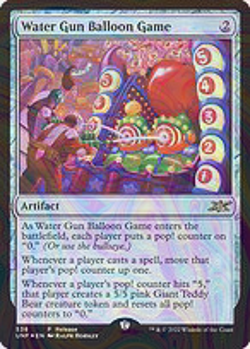 Foil Water Gun Balloon Game - Unfinity | MTG Card - Image 4