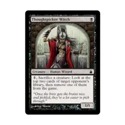 WOTC MtG Ravnica Thoughtpicker Witch (C) (Foil) NM - Image 1