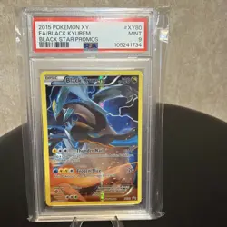2015 POKEMON BLACK STAR PROMO BLACK KYUREM #XY80 PSA 9 MINT #105241739 - Image 1