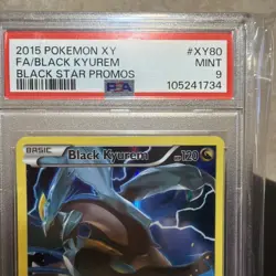 2015 POKEMON BLACK STAR PROMO BLACK KYUREM #XY80 PSA 9 MINT #105241739 - Image 5