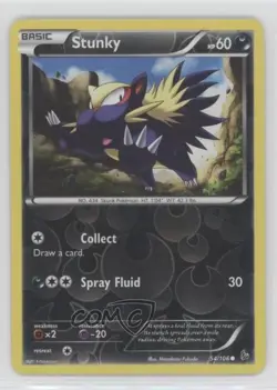 Stunky Reverse Foil Pokemon XY Flashfire #54 - Image 1