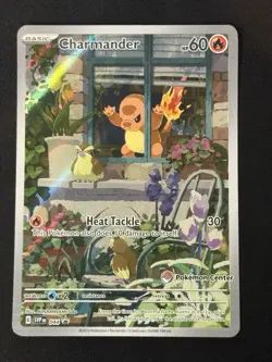 Charmander - 044 Pokemon Center Sv: Scarlet & Violet Promo Cards - LP - Image 1