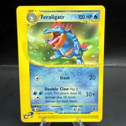 Pokemon Expedition Feraligatr 46/165 Regular Rare - LP - Image 1
