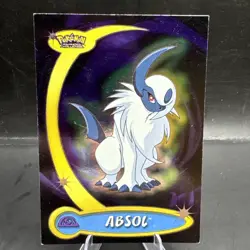 Topps Pokemon Advanced Challenge Absol Foil #1 2004 LP - Image 1