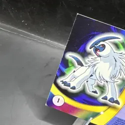 Topps Pokemon Advanced Challenge Absol Foil #1 2004 LP - Image 3