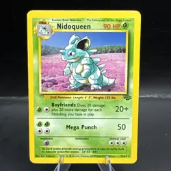 Pokemon Nidoqueen 23/64 Jungle Set Non Holo Rare WOTC MP - Image 1