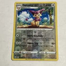 Delcatty Reverse Holo - 211/264 - Fusion Strike Pokemon 2021 - Image 1
