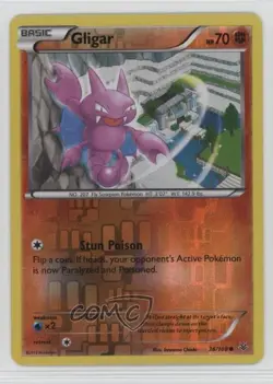 Gligar Reverse Foil Pokemon XY Roaring Skies #36 - Image 1