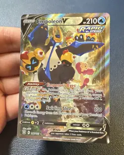 Pokemon Sword & Shield Battle Styles Empoleon V Alt Art 146/163 Mint Condition - Image 2