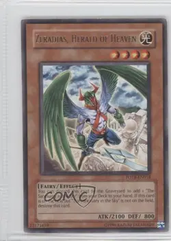 R - Zeradias Herald of Heaven Unlimited YuGiOh Force the Breaker #FOTB-EN018 - Image 1